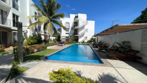 Apartamento con alberca cerca de la playa